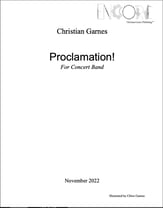 Proclamation! Concert Band sheet music cover